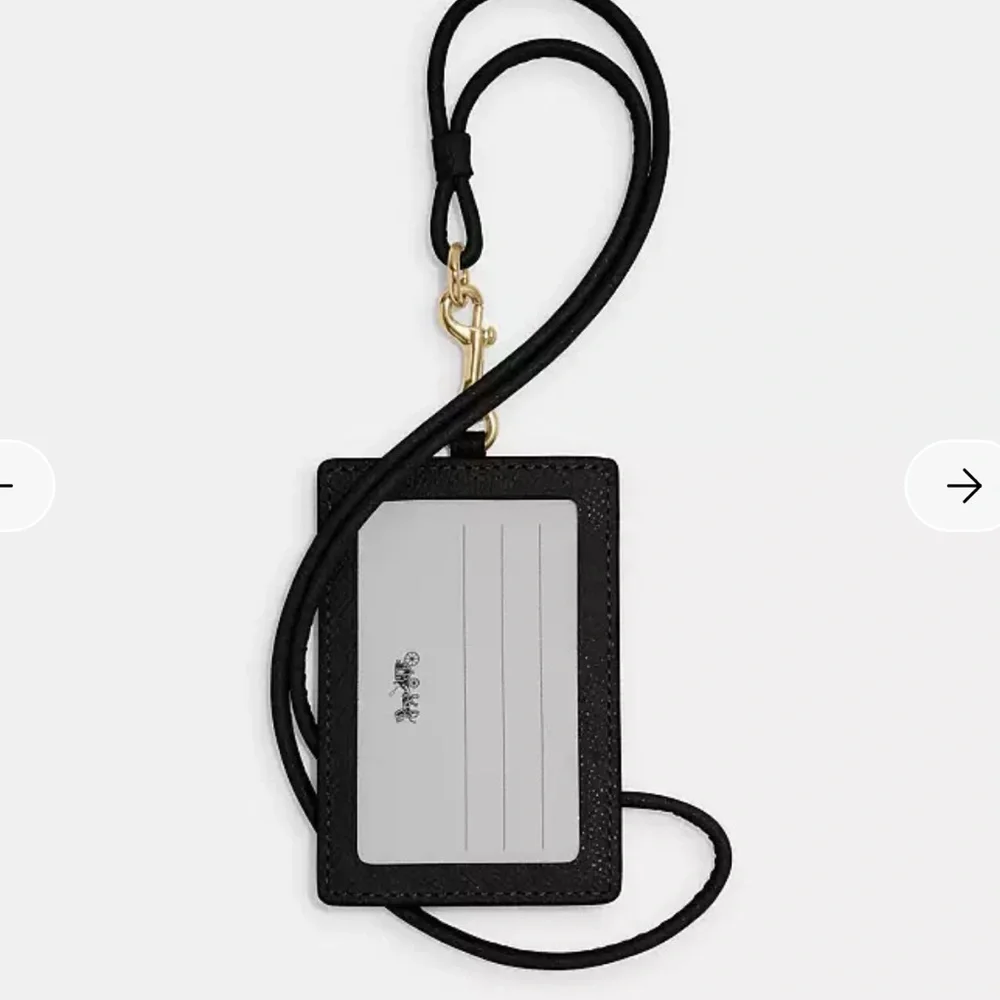 COACH Id Lanyard In Signature Canvas